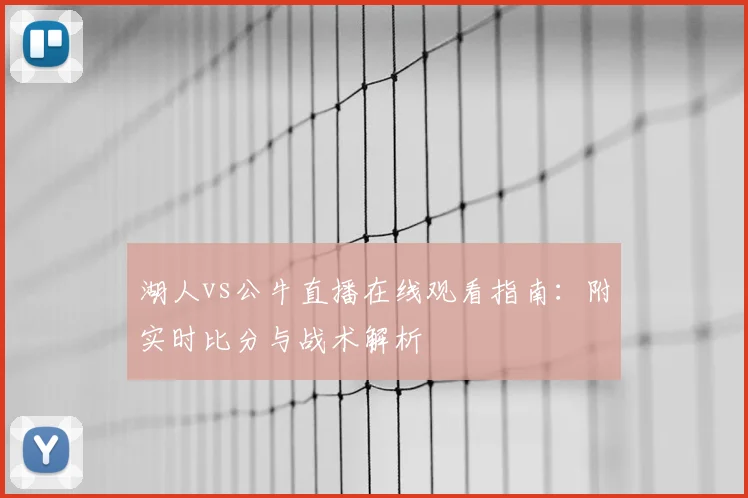 湖人vs公牛直播在线观看指南：附实时比分与战术解析
